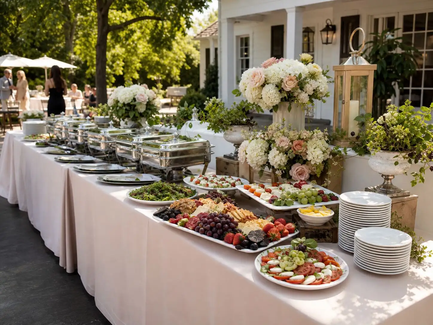 Full-Service Wedding Buffet Dinner